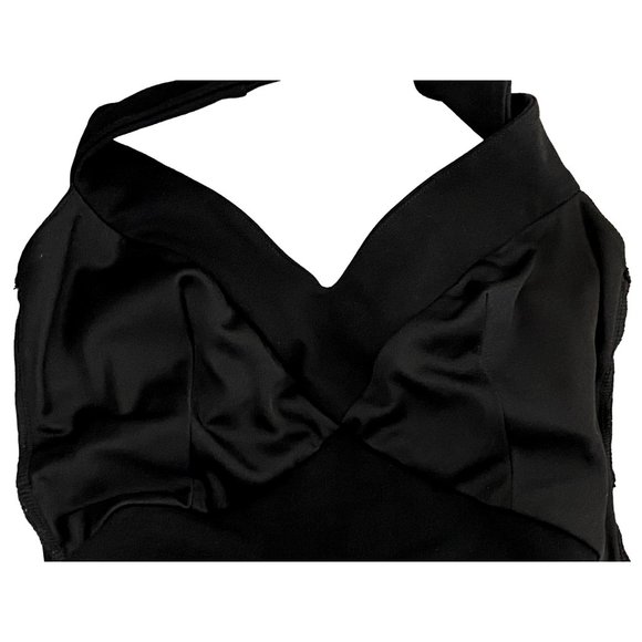 Lulus Bodycon Mini Dress Women Size XS Black Cutout Back Lined Party USA Stretch - Picture 6 of 6